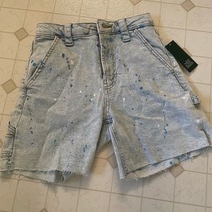 Wild fable paint splatter Bermuda shorts size 00
